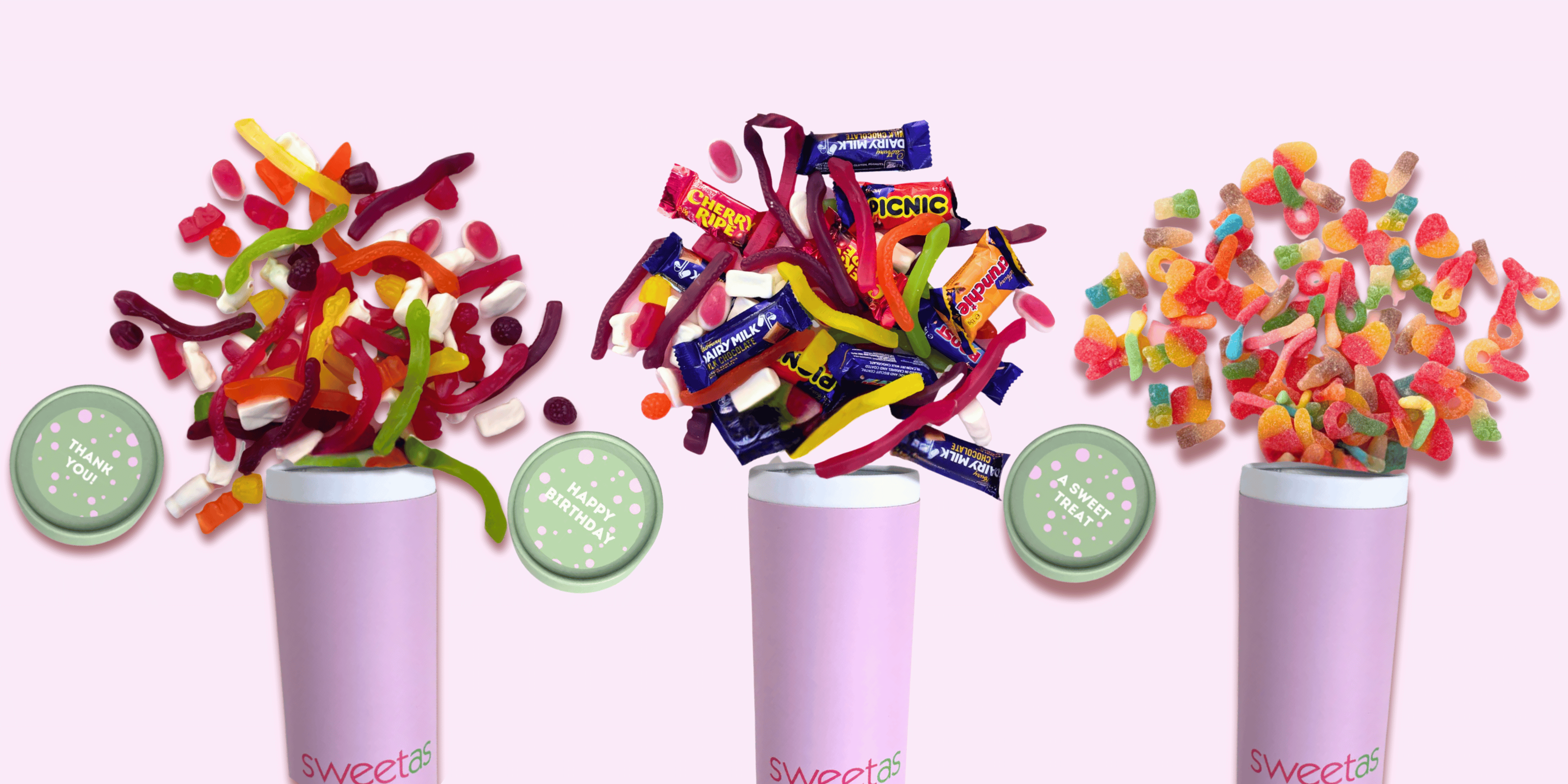 Personalised Lolly Or Chocolate Treat Tube - 500G-1Kg