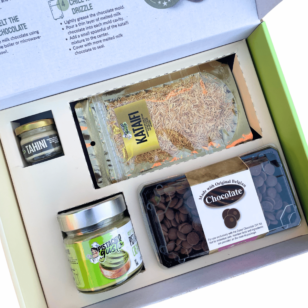 Gusto Dubai Chocolate Making Kit 400g