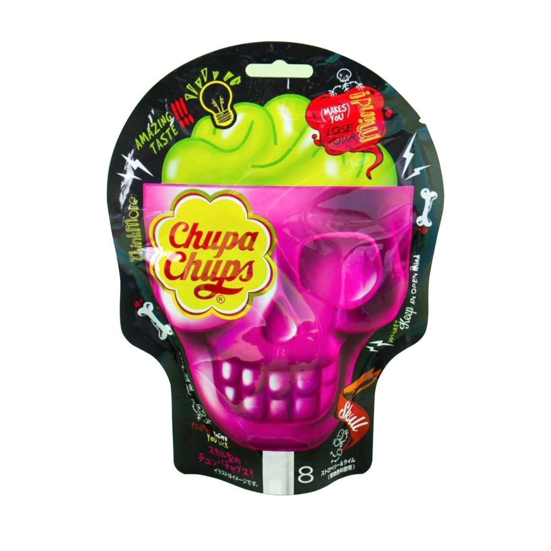 Chupa Chups Skull Lollipops - 8 pack