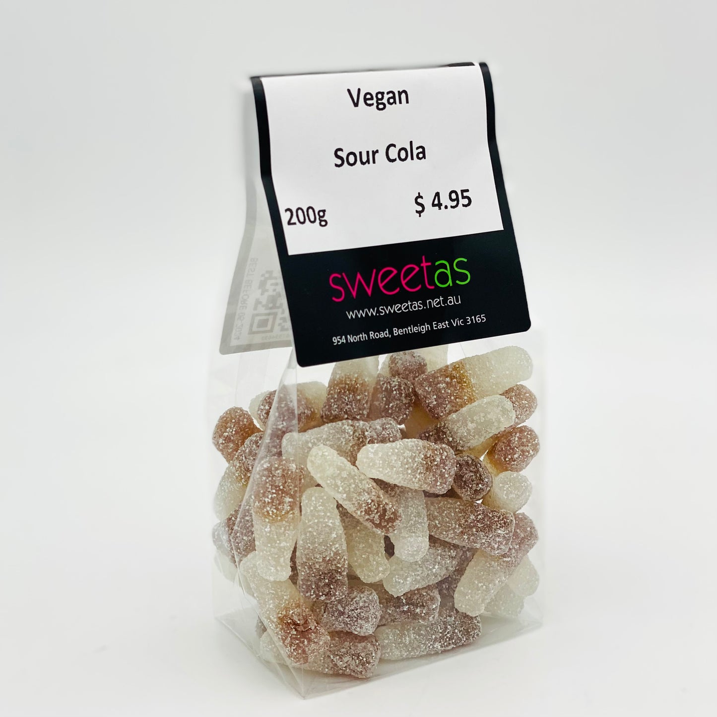 Sour Cola Bottles (Vegan) 200g