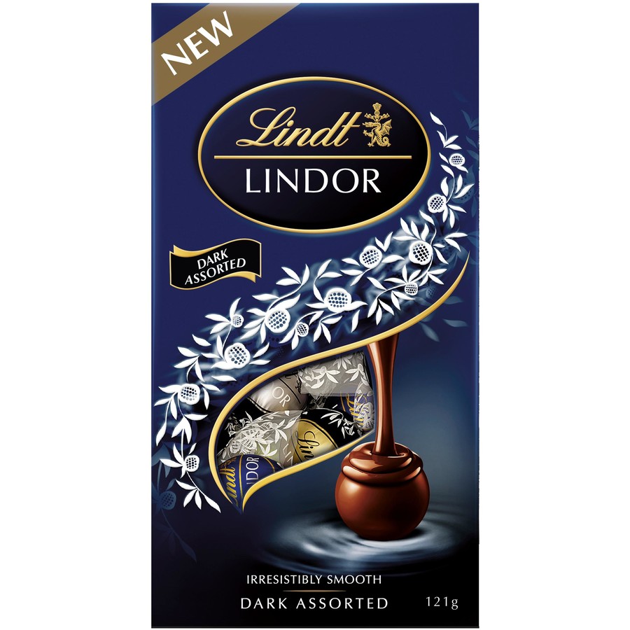 Lindor Dark Assorted 121g Bag