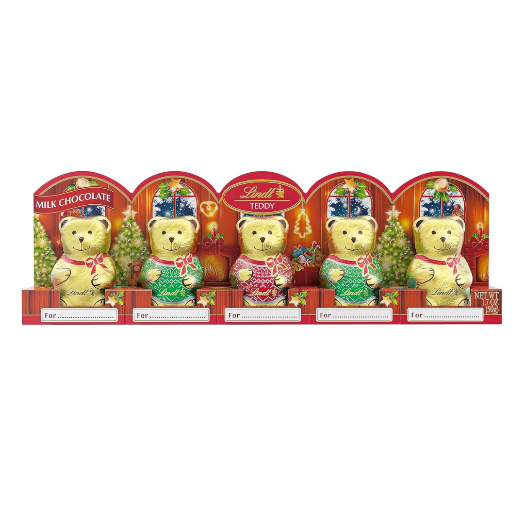 Lindt Mini Chocolate Teddy - 5 pack
