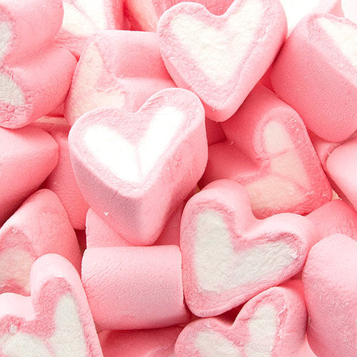 Pink Mallow Heart 800g