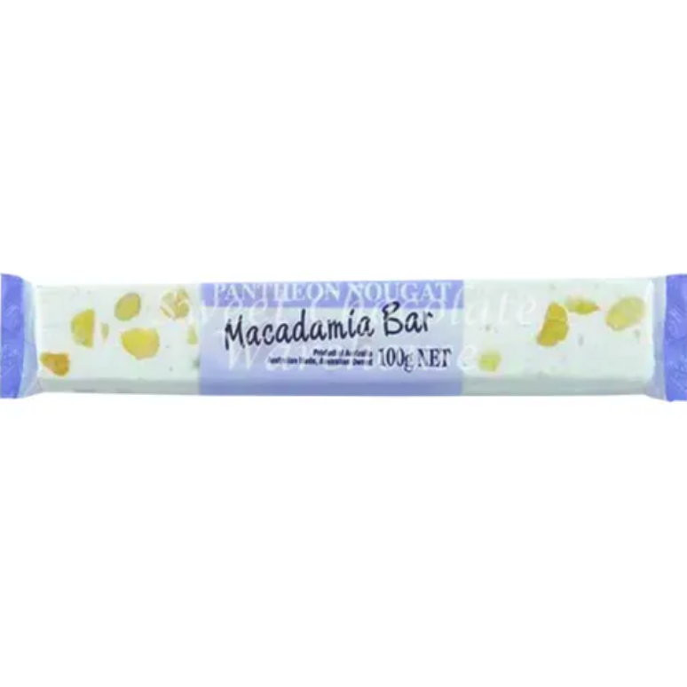 Pantheon Nougat Macadamia Bar