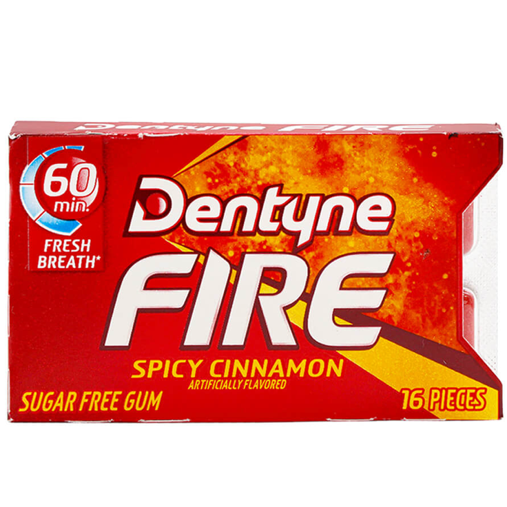 Dentyne Fire Spicy Cinnamon Sugar free Gum