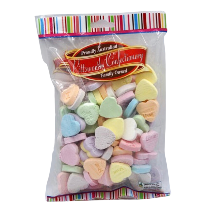 Conversation Heart Candy / Bulk 2kg Bag