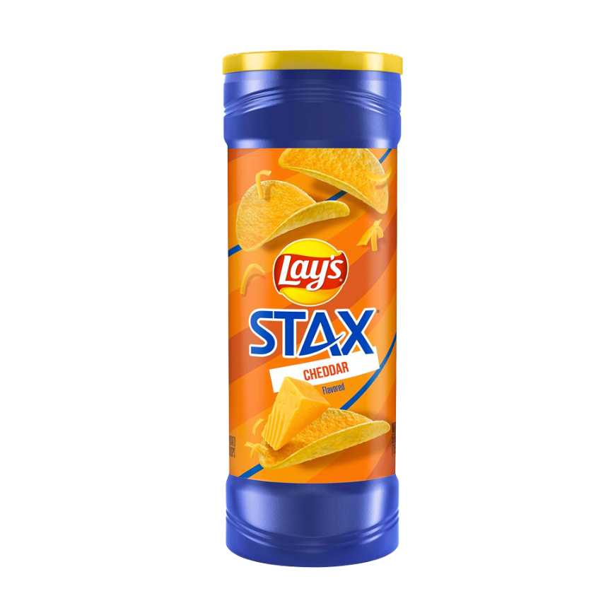 Lay's Stax Potato Chips / Cheddar