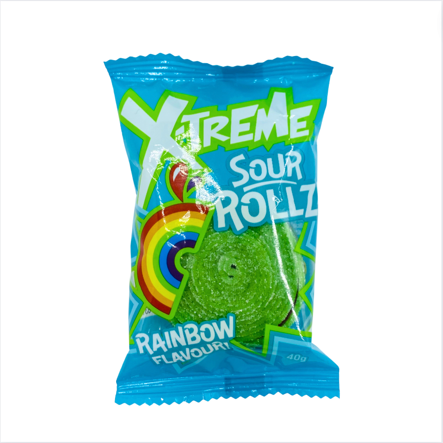 Unicorn Rainbow X-treme Sour Roll / Rainbow Flavour