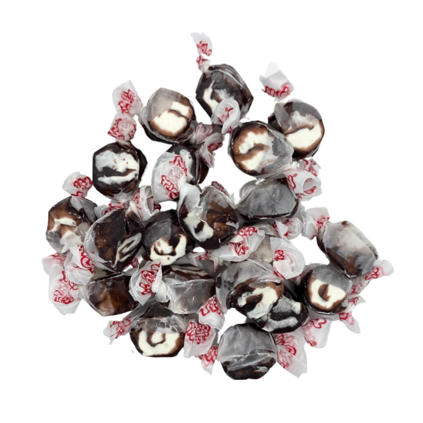 Salt Water Taffy / Licorice Swirls 150g bag