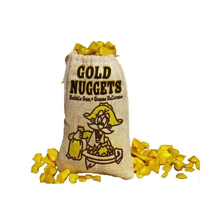 Gold Nuggets Bubble Gum