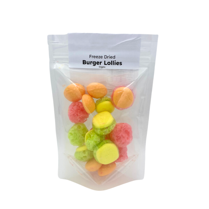 Freeze Dried Trolli Burger / 50g Bag