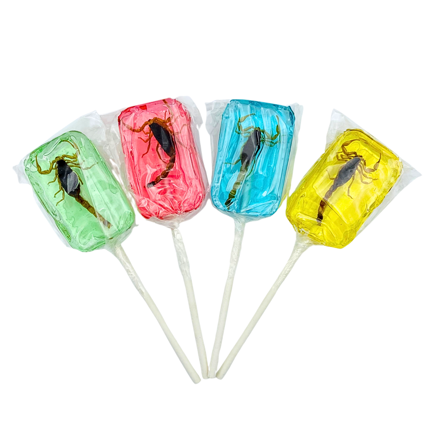 Scorpion Suckers Lollipop/ Apple Flavour