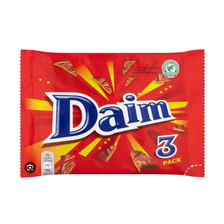Daim Bars / 3 Pack