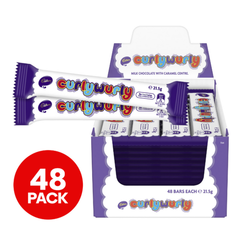 Curly Wurly Box of 48