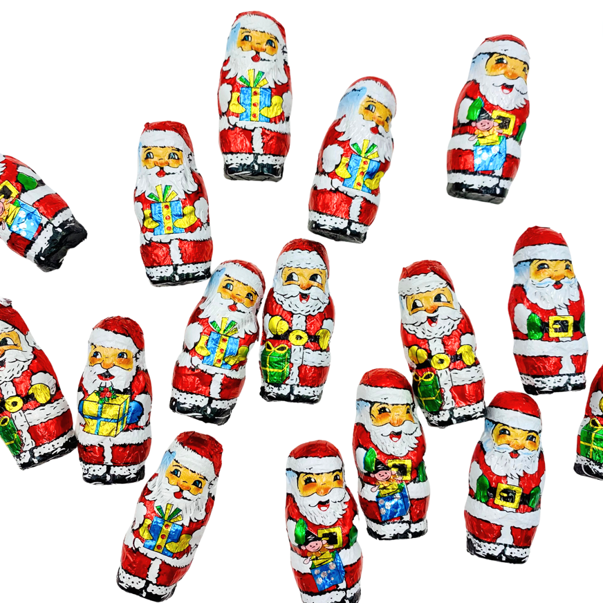 Mini Chocolate Santa's / 1kg