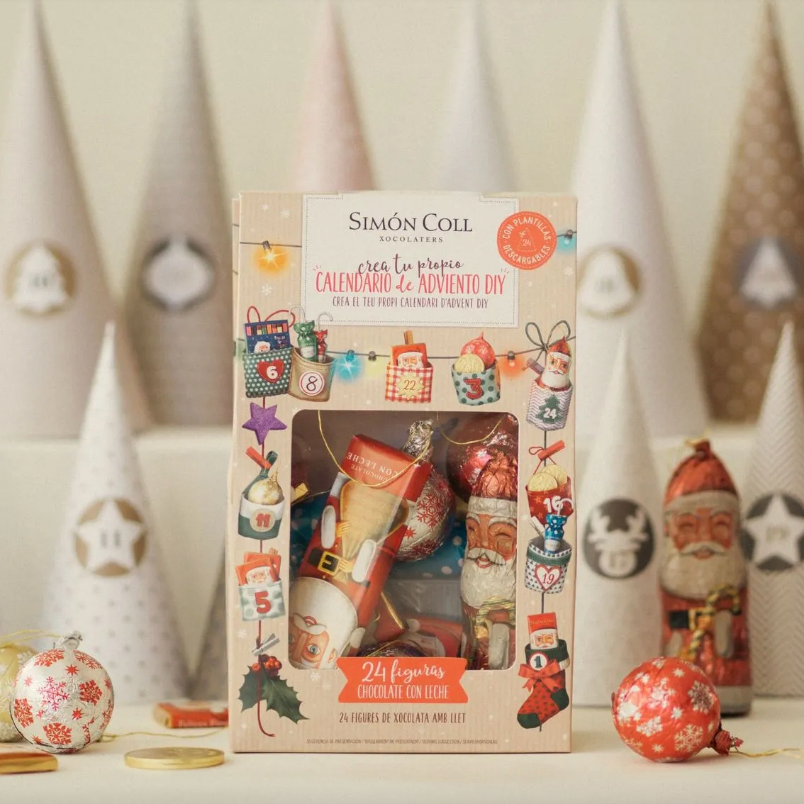 Simón Coll DIY Chocolate Advent Calendar / 24 pieces