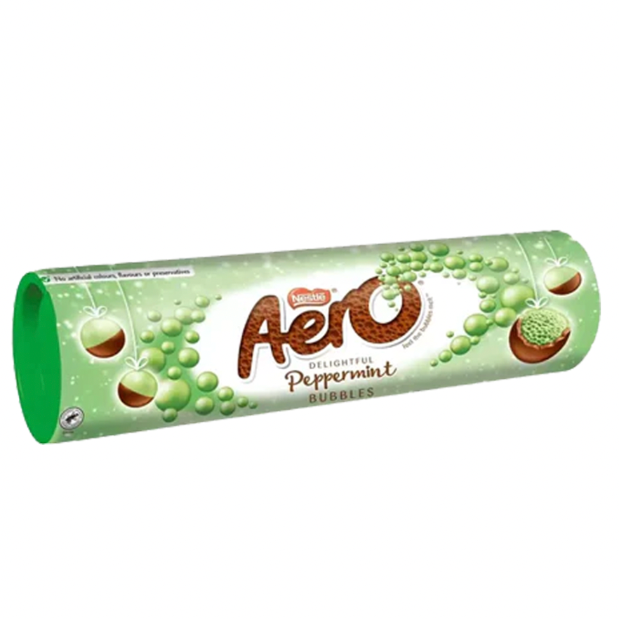 Aero Peppermint Bubbles Christmas Tube 80g