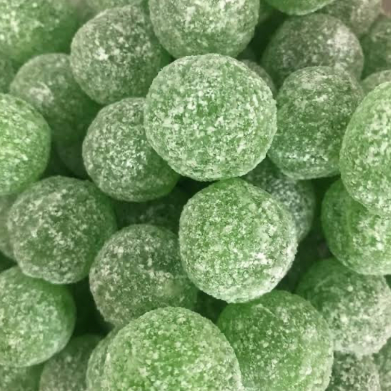 Barnetts Mega Sour Apple Balls 200g