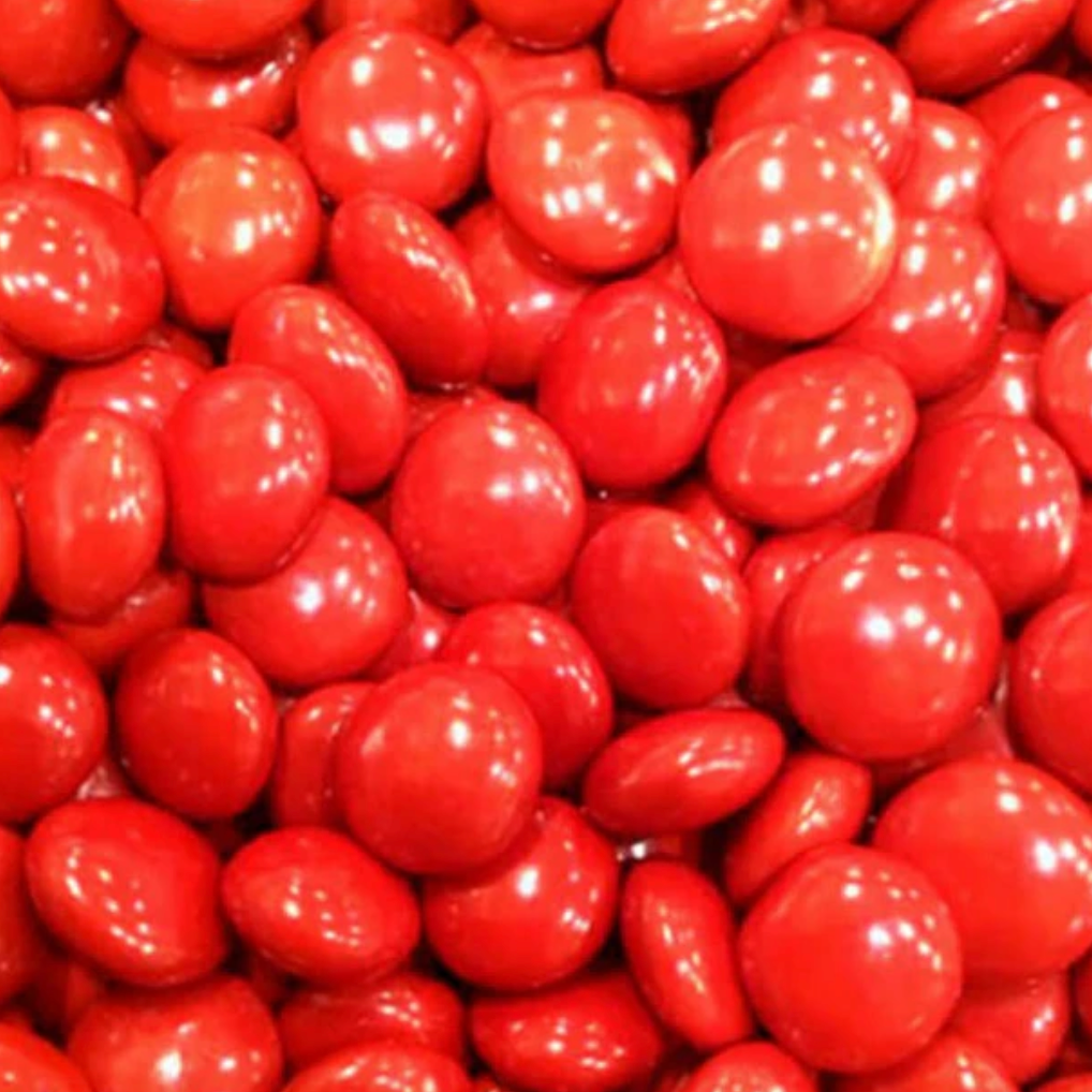 Choc Buttons RED 1kg