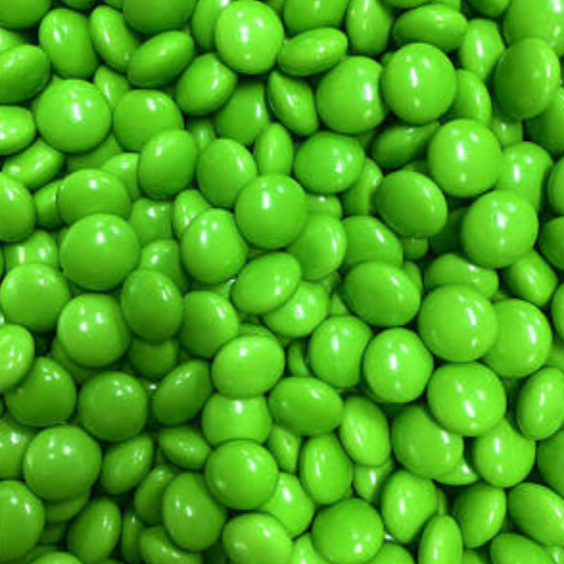 Lolliland Green Chocolate Buttons 1kg