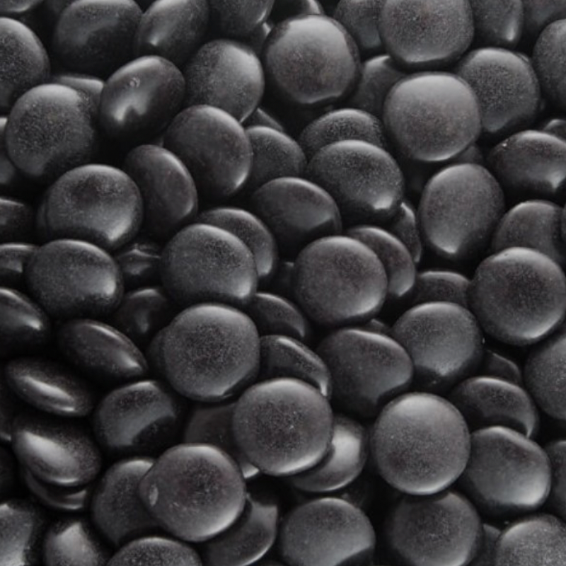 Choc Buttons BLACK 1kg