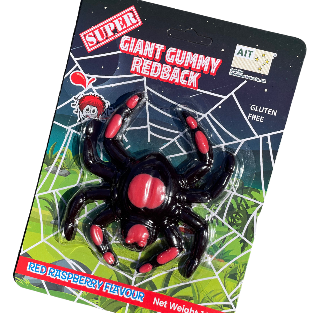 Super Giant Gummy Redback Spider - 100g