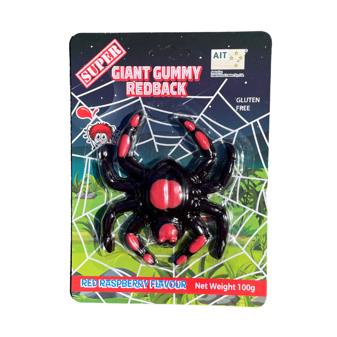 Super Giant Gummy Redback Spider - 100g