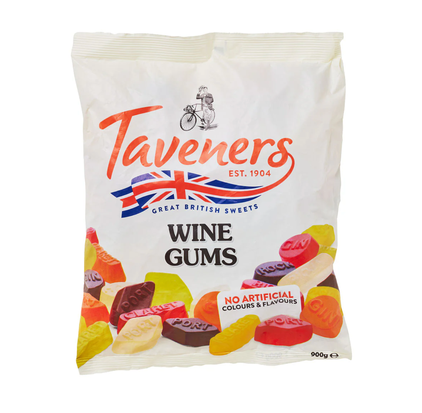 Sweet As Best Price Taveners Wine Gums Bulk Bag 900g sweet-as-best-price-taveners-wine-gums-bulk-bag-900g