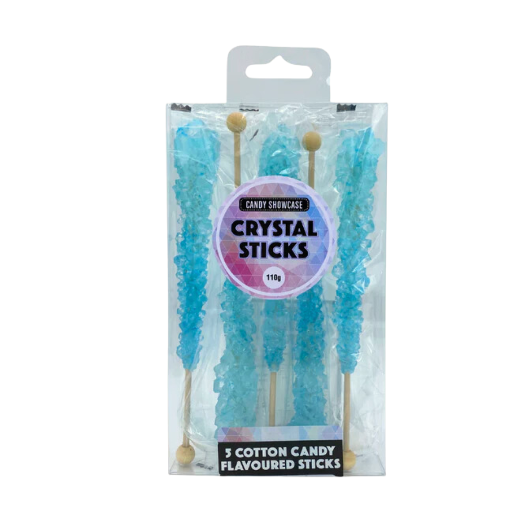 Baby Blue / Cotton Candy Crystal Sticks - 5 piece