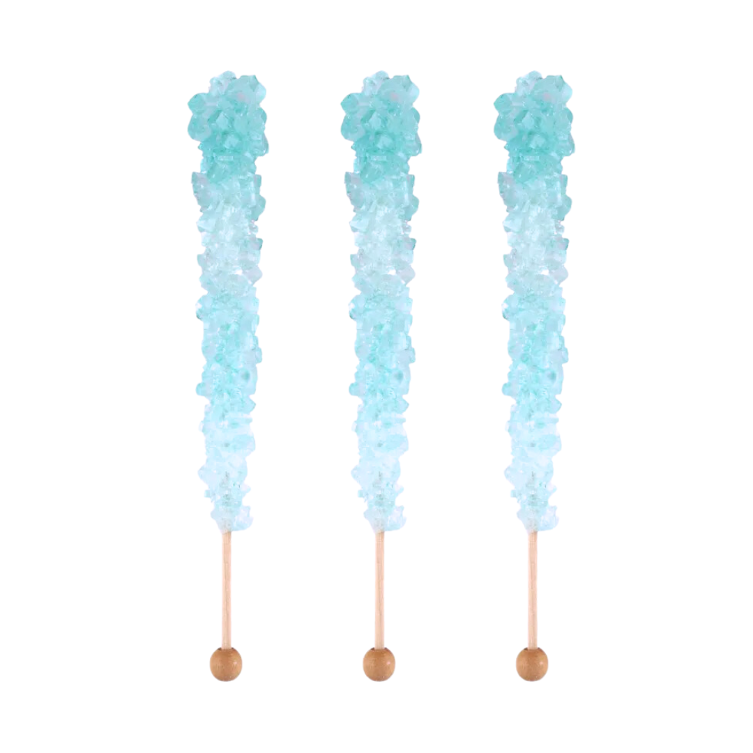 Baby Blue / Cotton Candy Crystal Sticks - 5 piece