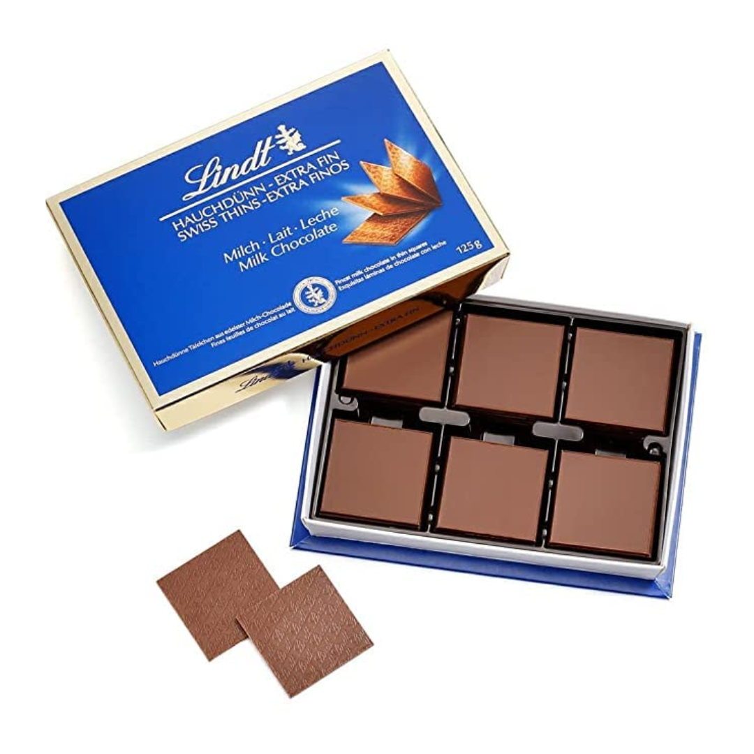 Lindt Milk Chocolate Thins