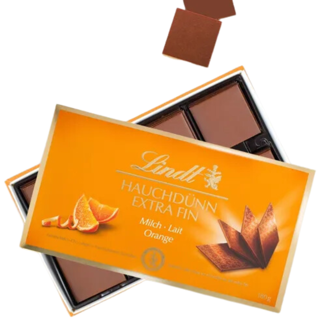 Lindt Milk Chocolate Orange Thins
