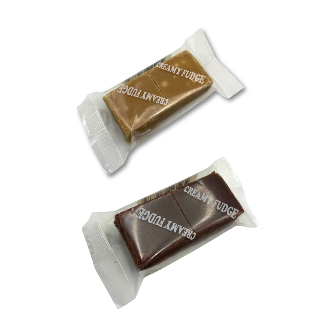 Caramel and Chocolate Fudge