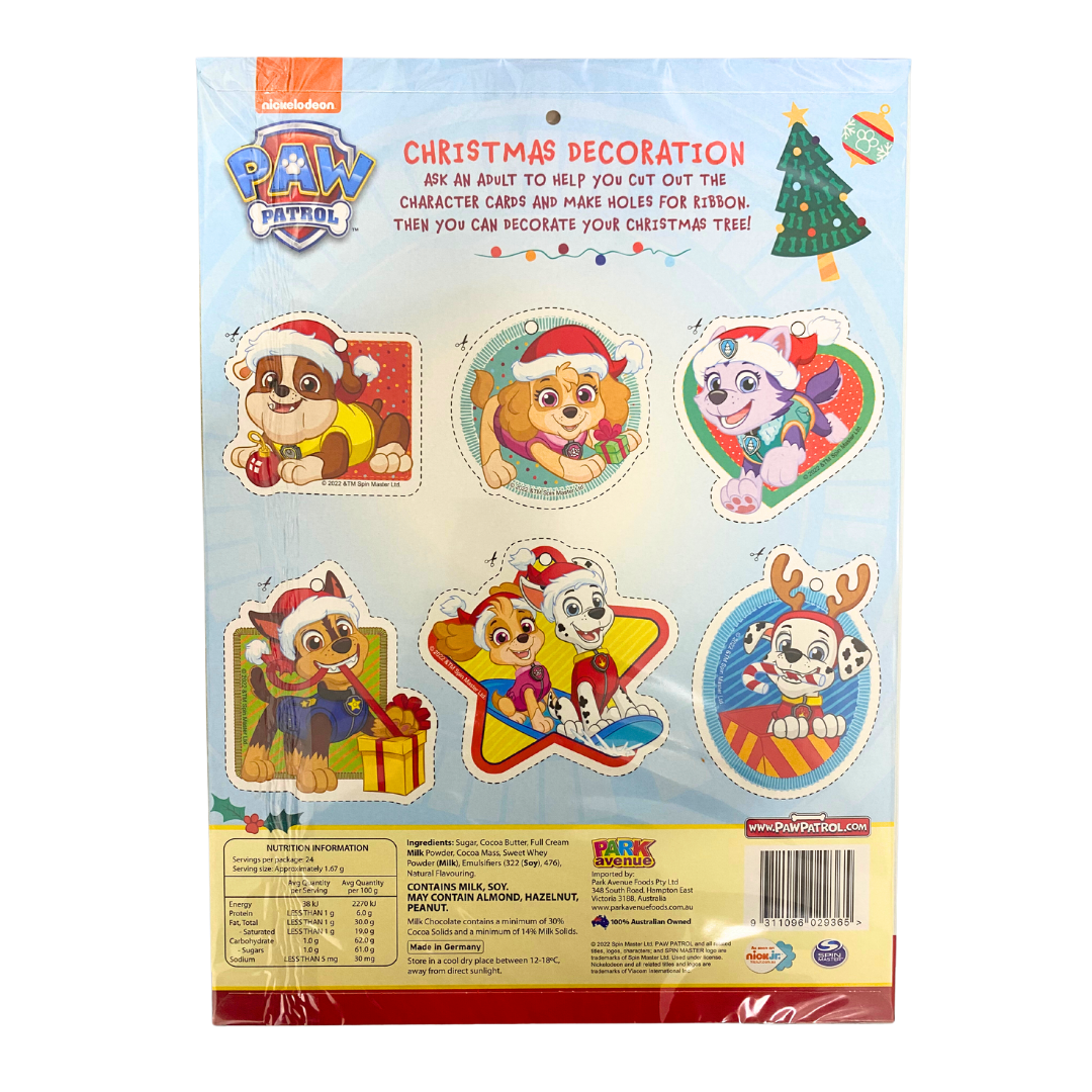 Paw Patrol Christmas Advent Calendar