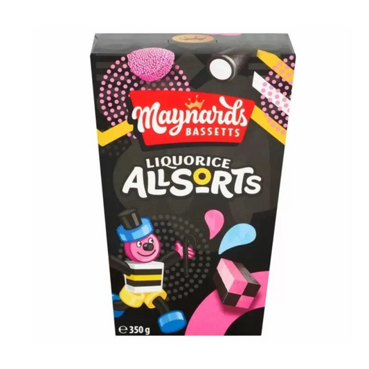 Maynards Bassetts Liquorice Allsorts - 350g Box