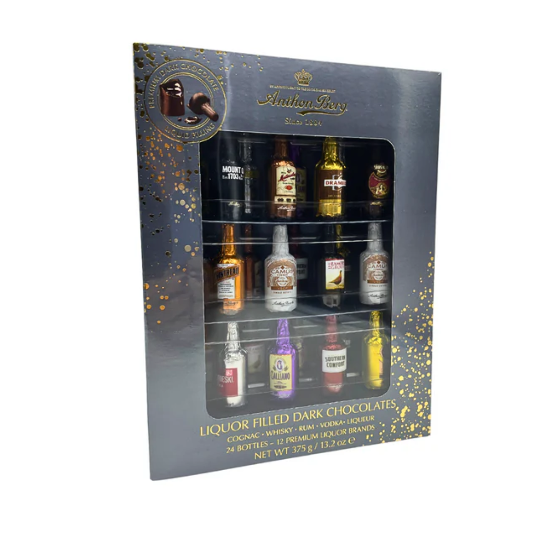 Anthon Berg Liquor Filled Dark Chocolates - 24 piece