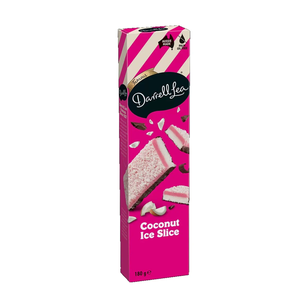 Darrell Lea Coconut Ice Slice - 180g