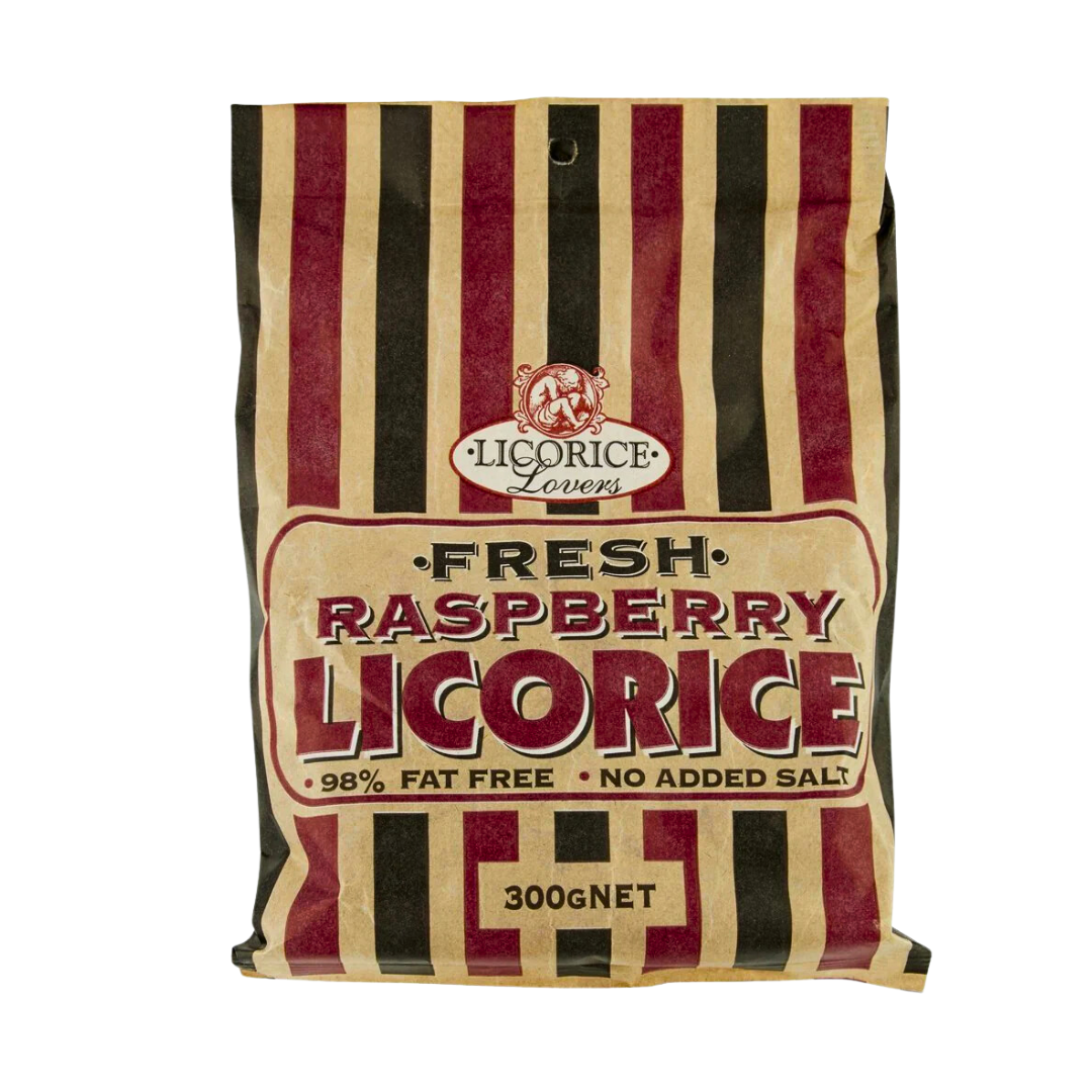 Licorice Lovers Fresh Raspberry Licorice