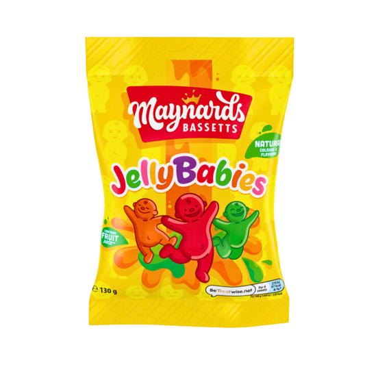 Maynards Bassetts Jelly Babies - 130g Bag