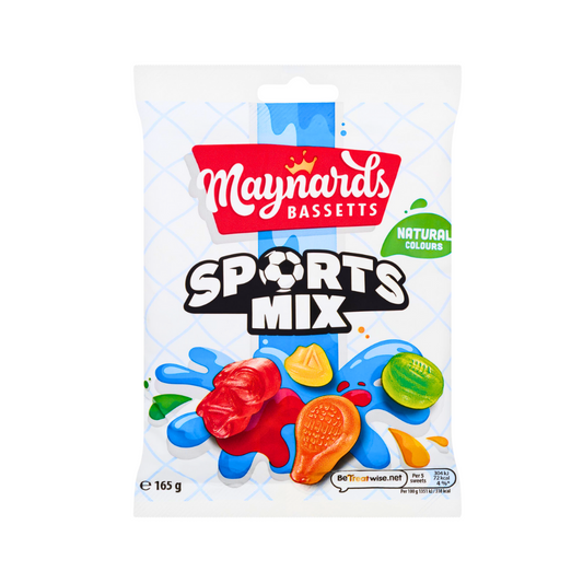 Maynards Bassetts Sports Mix - 165g Bag
