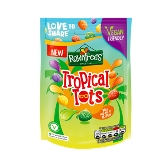 Rowntree's Tropical Tots - 140g Bag