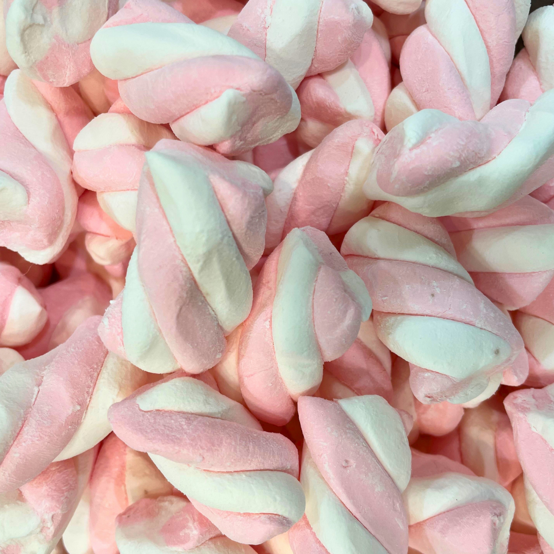 Pink Marshmallow Twists