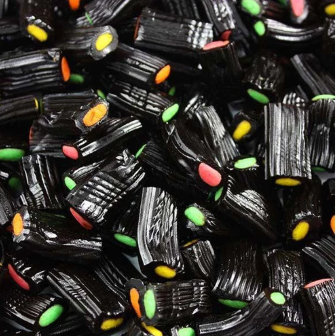 Licorice Fruit Bites - 400g