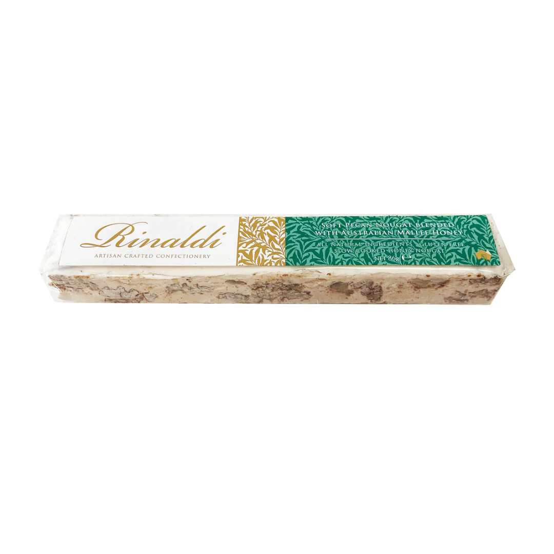 Rinaldi Soft Pecan Nougat with Australian Mallee Honey