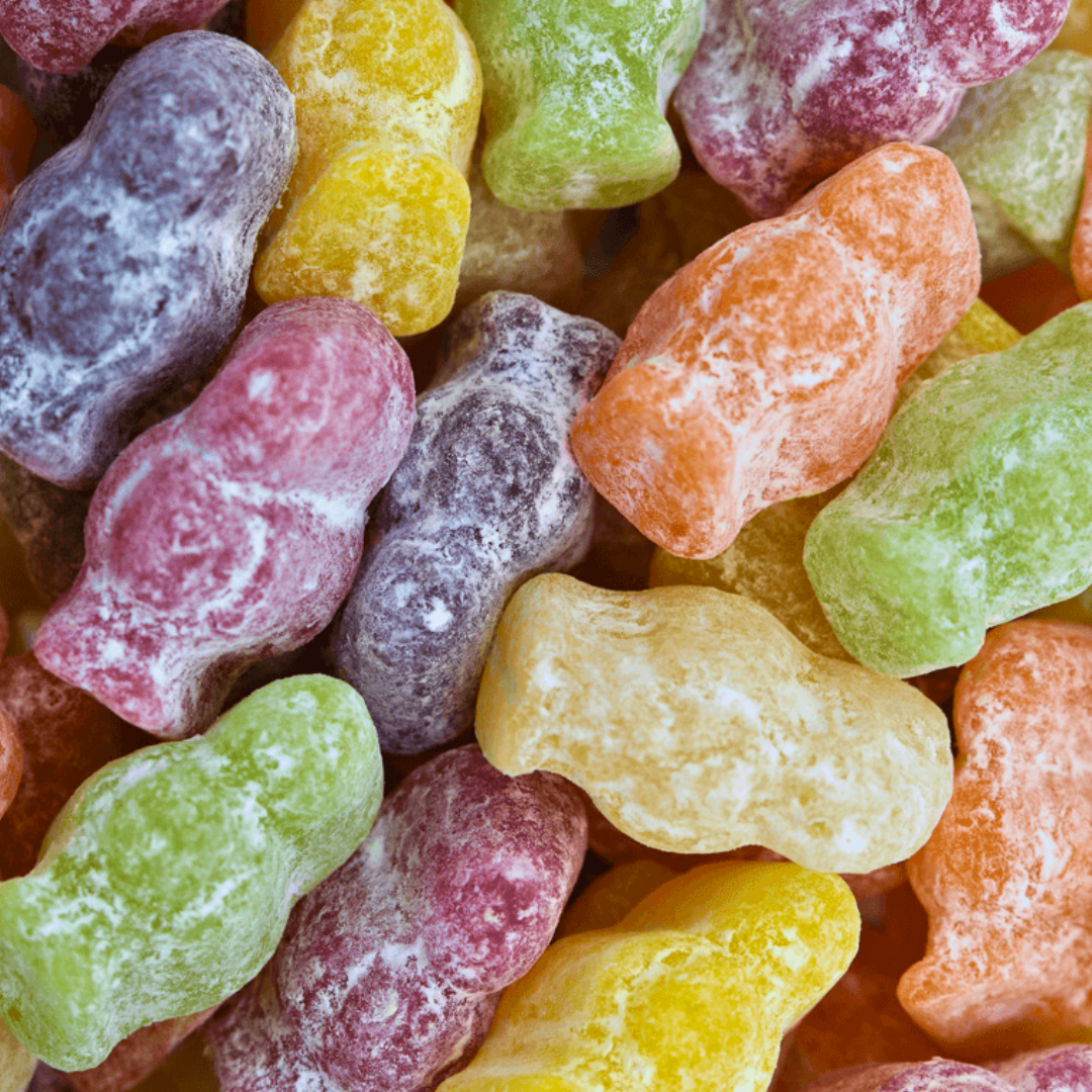 Dusted Jelly Babies - 1kg
