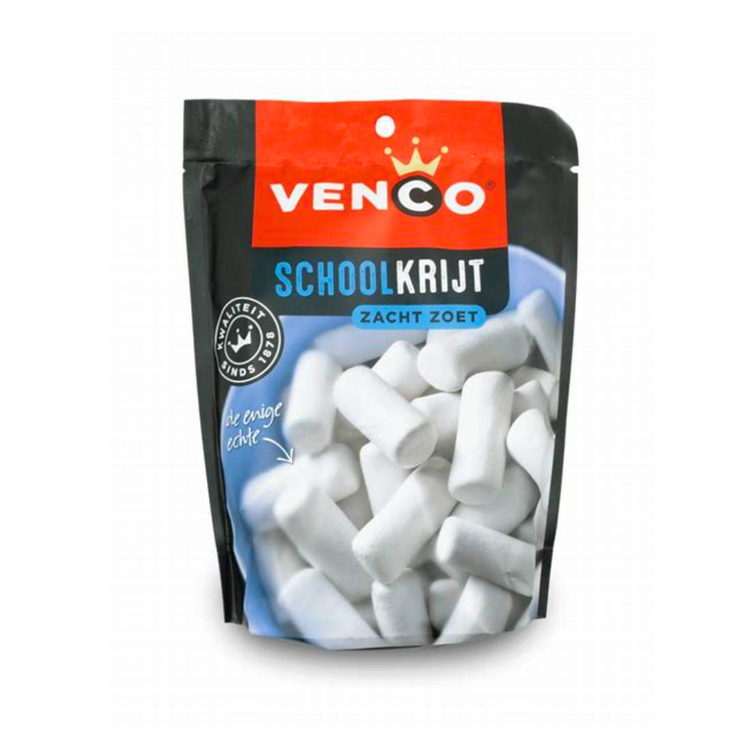 Get Venco School Chalk Licorice Zacht Zoet 225g Now Sweet As