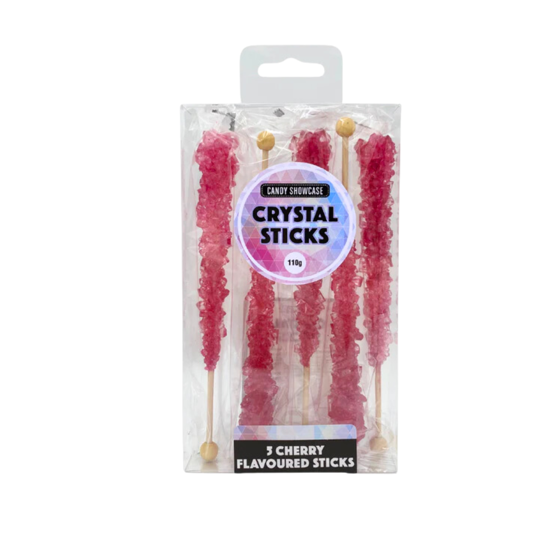 Cherry Crystal Candy Sticks