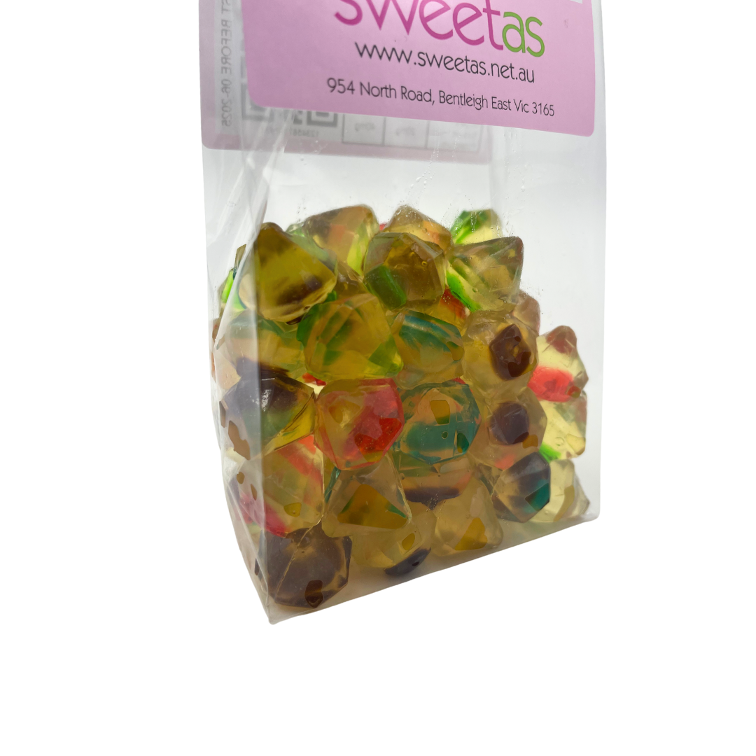 3D Gummy Diamond Lollies - 200g
