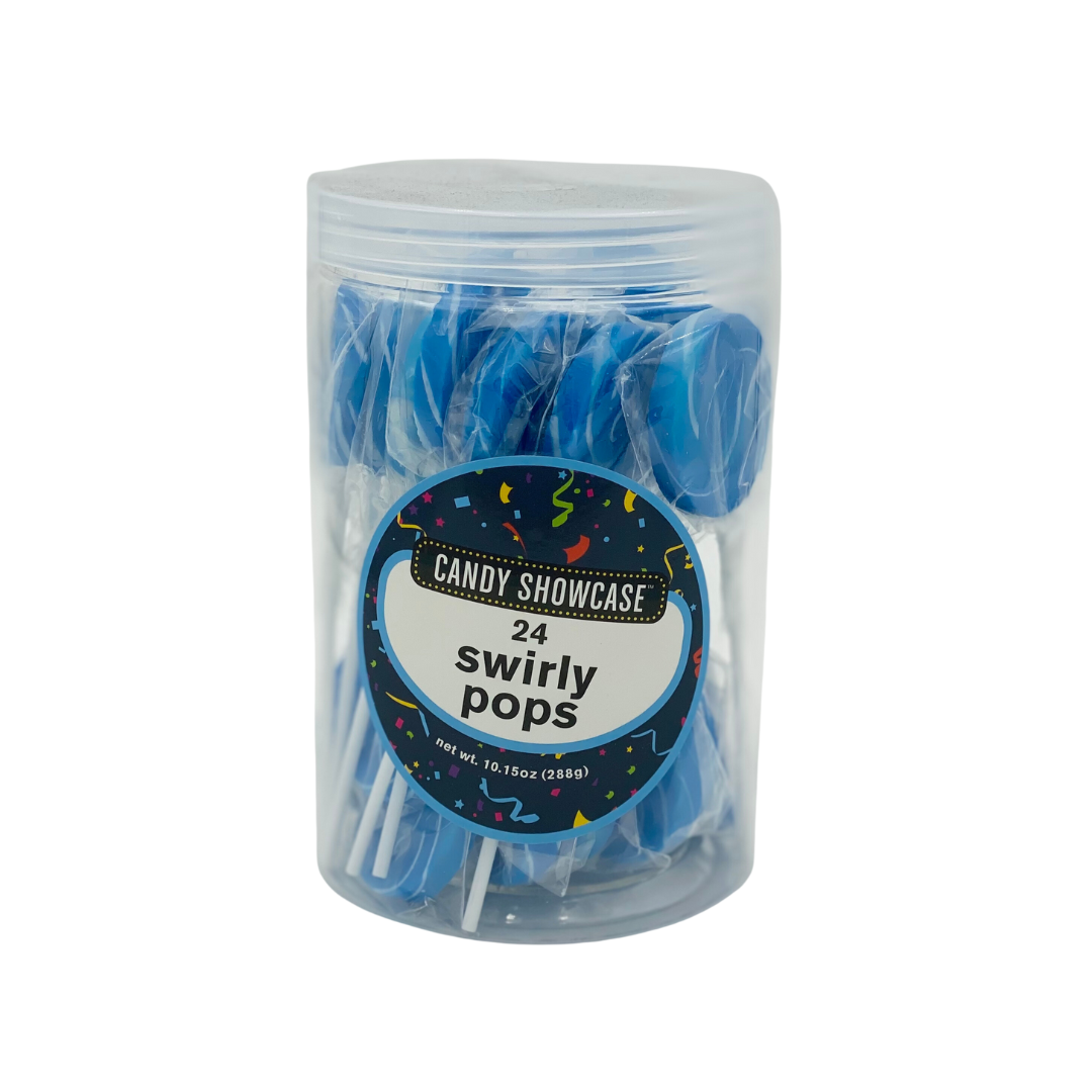 Swirly Pops - 24 Pack / Blue