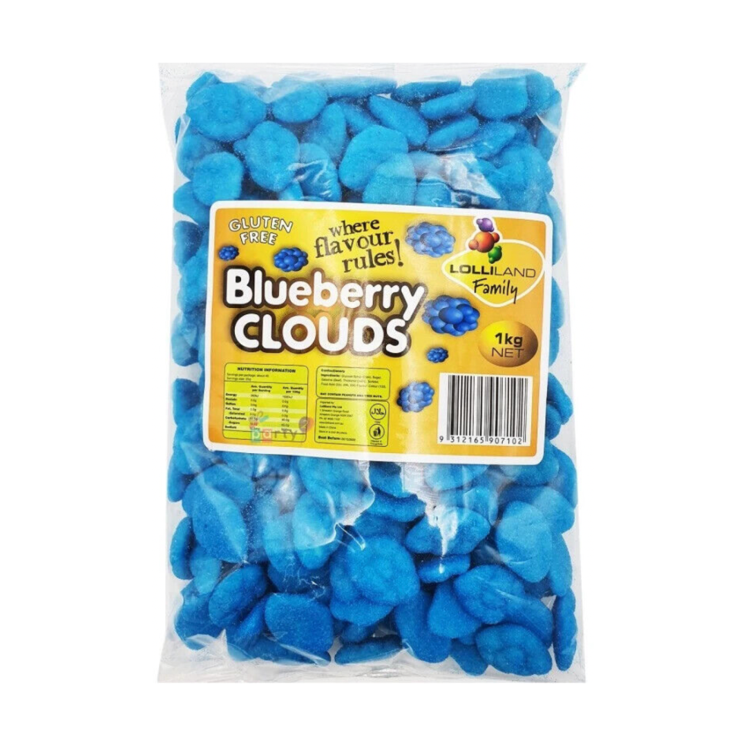 1kg Bag of Blueberry Cloud Lollies